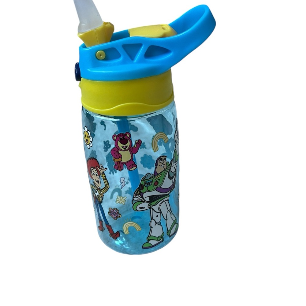 Disney Blue and Yellow Character Water Bottle